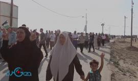 شاهد | مقتطفات من مخيم العودة شرق غزة في جمعة مائة يوم على مسيرة العودة ودعم صمود أهالي الخان الأحمر