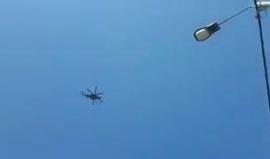 طائرة مروحية "اسرائيلية" حلقت في أجواء طولكرم ظهر اليوم