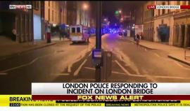 #فيديو من مكان عملية الدهس في محطة نقل جسر لندن بعد هجوم دهس بشاحنة أصاب 15 شخصا قبل قليل