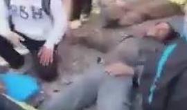 10 إصابات في حادث انقلاب مركبة تقل عمال فلسطينيين قرب حاجز ترقوميا شمال غربي الخليل