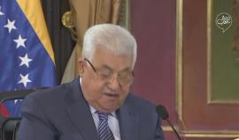 #شاهد | عباس من كراكاس يجدد دعوته للاحتلال للعودة إلى المفاوضات ويطالب بحماية دولية .