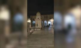 #فيديو تكبيرات العيد في المسجد الأقصى فجر اليوم
