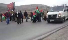 مواجهات بين الشبان وقوات الاحتلال على حاجز حوارة جنوب نابلس
تصوير: مجاهد السعدي