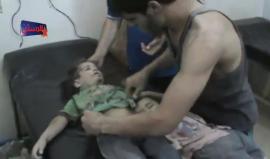 #حمص: ارتقاء 3 أطفال من عائلة واحدة جراء قصف الطيران الحربي مدينة #الرستن بغارات جوية اليوم