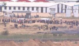 #مباشر من الداخل المحتل عام 48 يظهر بدء فعاليات #جمعة_الكوشوك داخل قطاع غزة ضمن فعاليات #مسيرة_العودة_الكبرى