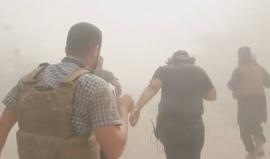 #شاهد| لحظة تفجير سيارة مفخخة بمواقع النظام بحي الراموسة جنوب #حلب 
الاعلامي: عبد الكريم ليلى