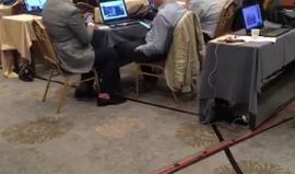 اجتماع القمة الاسلامية في اسطنبول 
مع الاستاذ  تيسير سليمان