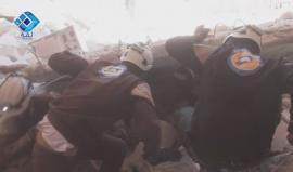 انتشال ضحايا القصف على بلدة المنصورة بريف #حلب الغربي
وكالة ثقة