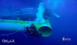 #شاهد.. مركب مهاجرين غرق في البحر المتوسط تحول الى مقبرة تحت الماء