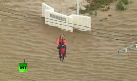 #شاهد اعصار كبير يضرب مناطق يابانية لا تزال تتعافي من تسونامي 2011