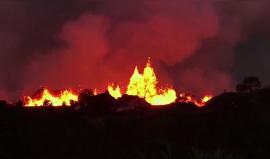 #فيديو انفجارات جديدة في بركان كيلاويا الثائر في هاواي