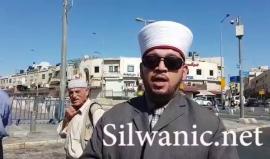 الشيخ رائد دعنا مدير الوعظ والارشاد في الاقصى يتحدث عن ما جرى صباح اليوم في المسجد الاقصى