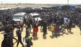 #مباشر صلاة الجمعة من #خيمة_العودة شرق رفح جنوب القطاع