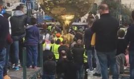 #شاهد: تدشين اطول مأذنة ببلدة العيساوية شمال شرق القدس تزامنًا مع قرار منع الاذان.
#لن_تسكت_المآذن