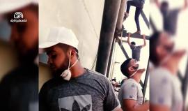 #شاهد محاولة عبور الشباب الثائر إلى أرضنا المحتلة قرب موقع ناحل عوز شرق مدينة #غزة خلال #مليونية_العودة .