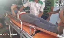 مراسلنا: وصول إصابتين برصاص الاحتلال إلى مستشفى شهداء الأقصى إحداها بالصدر والأخرى بالبطن من منطقة شرق البريج وسط قطاع غزة