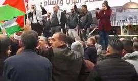 #فيديو وقفة احتجاجية على دوار الشهداء في مدينة نابلس رفضا لقرار ترمب