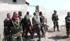 #شاهد : اشتباكات عنيفة في قرى محور #الخازر شرق #الموصل