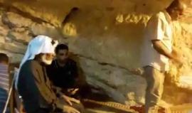 #شاهد : بث مباشر من مغارة قبة الصخره في #المسجد_الاقصى المبارك ..