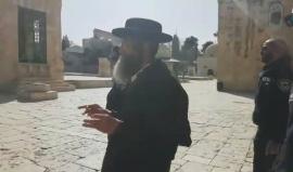 فيديو من تدنيس المستوطنين للمسجد الأقصى المبارك بحماية أمنية مشددة