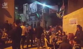 #شاهد | من حفل تابين الشهيد محمد ابو خليفة " 19 عاما" في مخيم جنين شمال الضفة الغربية والذي ارتقى قبل 40 يوما في مواجهات مع قوات الاحتلال .