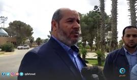 #شاهد عضو المكتب السياسي لحركة حماس خليل الحية: "ذاهبون لتشكيل حكومة وحدة وطنية ونأمل مشاركة جميع الفصائل الفلسطينية فيها".