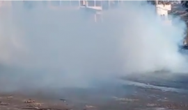 إصابات بالاختناق بمواجهات مع الاحتلال في بيت أمر