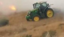 #شاهد حريق كبير جداً في حقول الاحتلال شرق مدينة غزة بفعل الطائرات الورقية الحارقة