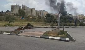 #مباشر موجهات مستمرة مع قوات الاحتلال على المدخل الشمالي لمدينة البيرة