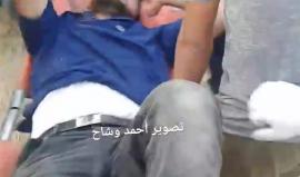 #فيديو اصابة شاب بالاختناق بالغاز الذي أطلقه الاحتلال صوب المتظاهرين شرق البريج 

تصوير أحمد وشاح