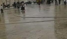 اعمال تنظيف للمسجد الأقصى المبارك قبل حلول شهر رمضان