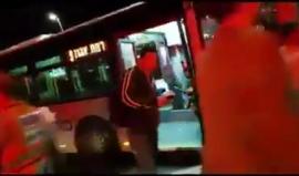 #شاهد إصابات في حادث تصادم بين باصين للمستوطنين في طبريا بالداخل المحتل