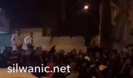 تشييع جثمان الشهيد على عاطف شيوخي (20) عاما والذي ارتقى برصاص الاحتلال خلال المواجهات في بلدة سلوان بالقدس المحتلة مساء اليوم