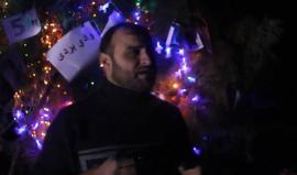 للفت أنظار العالم.. هذا ما فعله نشطاء #الغوطة_الشرقية مع بداية العام الميلادي الجديد