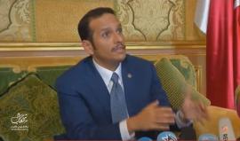 أكد على مواصلة برامج دعم الشعب الفلسطيني .. 
#شاهد | وزير الخارجية القطري محمد بن عبد الرحمن آل ثاني: حماس حركة مقاومة فلسطينية وهي غير مدرجة على قوائم الإرهاب الخليجية، فلماذا تعترض بعض الدول على استضافتهم في قطر.