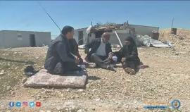 الاحتلال يمنع كافة مقوامات الحياة الأساسية عن سكان خربة