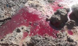 آثار قصف الطيران الروسي  فجر اليوم على بلدة كفرنبل بريف ادلب