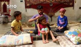 #شاهد أبو حسين قصة حب ووفاء في زمن الحرب بسوريا .. بعد استشهاد زوجته  قرر نذر عمره لتربية أطفال