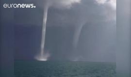 فيديو من بحيرة تشينغهاي في الصين قبل يومين