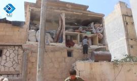 #شاهد .. الدمار اثر القصف في بلدة الجينة في ريف #حلب الغربي واللذي أدى الى ارتفاء سبعة شهداء والعديد من الجرحى . 

وكالة ثقة