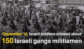 Remembering the #SabraAndShatila  massacre 35 years ago
On a day like this, September 15, 1982
The Israeli gangs committed unspeakable atrocities, raping, mutilating, and murdering as many as 3500 Palestinian and Lebanese civilians
  LIKE our page : 
تابع