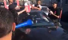 احتفالات طلبة التوجيهي في رام الله بنجاحهم في الثانوية العامة