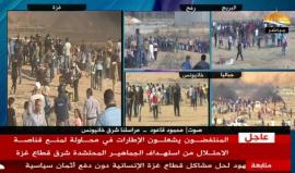 حفل تأبين الشهيد الطفل ياسر أبو نجا في مخيم العودة شرق خانيونس