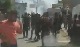 #شاهد | إصابات اثر مواجهات مع قوات الاحتلال، على مفرق بلدة بيتا جنوب نابلس بعد قمع مسيرة للتضامن مع الاسرى المضربين منذ 19 يوما .