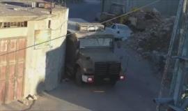 #شاهد مواجهات مع الاحتلال في بلدة بيت أمر بالخليل