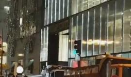 #شاهد هتافات إحتجاجية أمام مبنى ترامب في نيويورك عقب فوزه برئاسة الولايات المتحدة