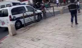 #شاهد من مكان عملية الطعن في القدس المحتلة قبل قليل