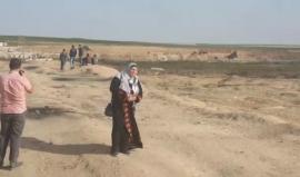 الحدود الشرقية لمدينة غزة الان في اليوم العاشر من #مسيرة_العودة_الكبرى