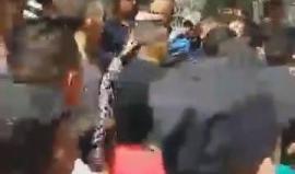 #شاهد | هتافات الشبان من أمام منزل الشهيد جاسم نخلة في مخيم الجلزون شمال رام الله.