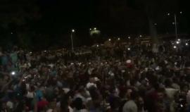 #شاهد | "جنة يا وطنا" .. هتاف الشبان بعد دخولهم اليوم المسجد الأقصى المبارك . 
تصوير حنين جابر
